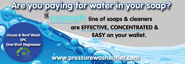 PRESSURE WASH SOAPS & CLEANING PRODUCTS by ECOWASH